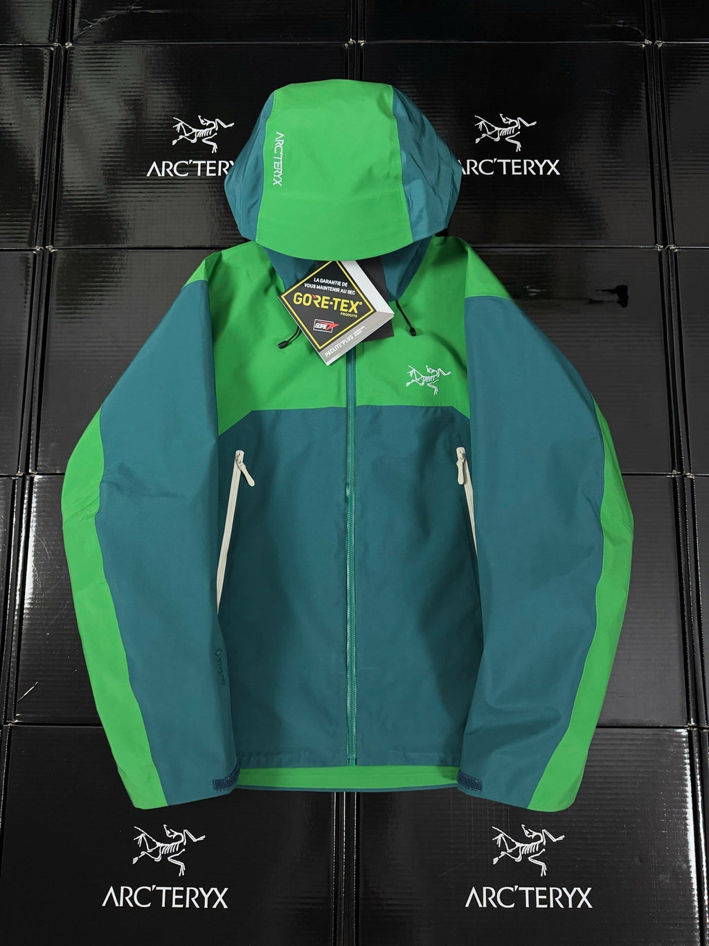 Arc'teryx Beta Lightweight Colorblock Shell Jacket | GORE-TEX