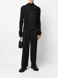 Yohji Yamamoto blazer-style wool cardigan