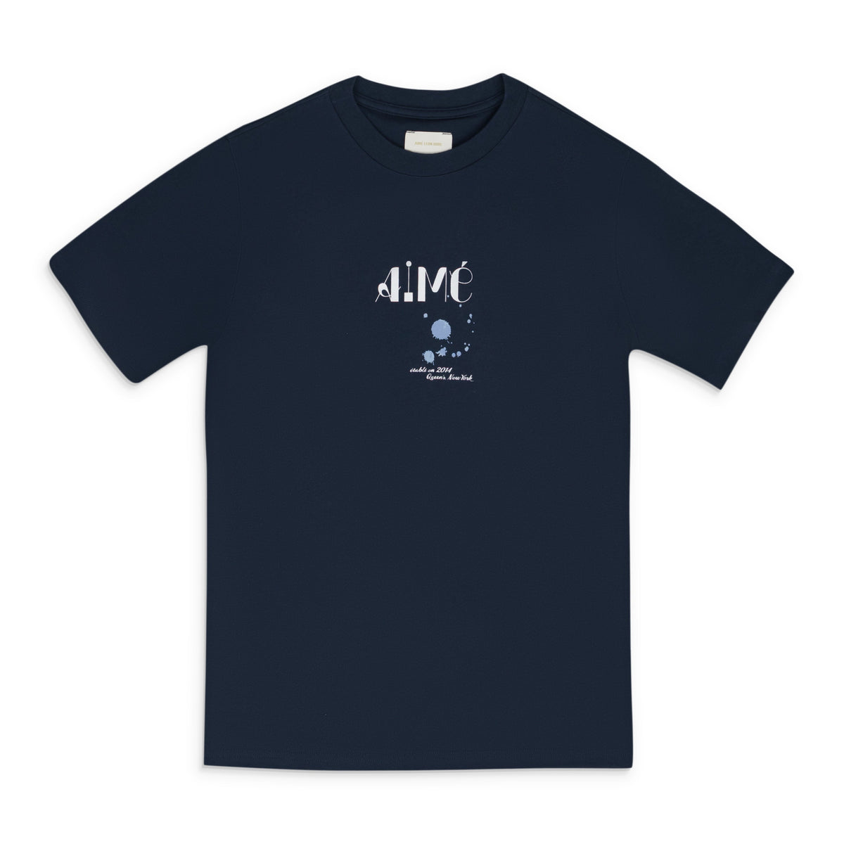 Navy Blazer SS Ink Logo T-Shirt