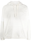 GUESS USA slogan-print striped hoodie