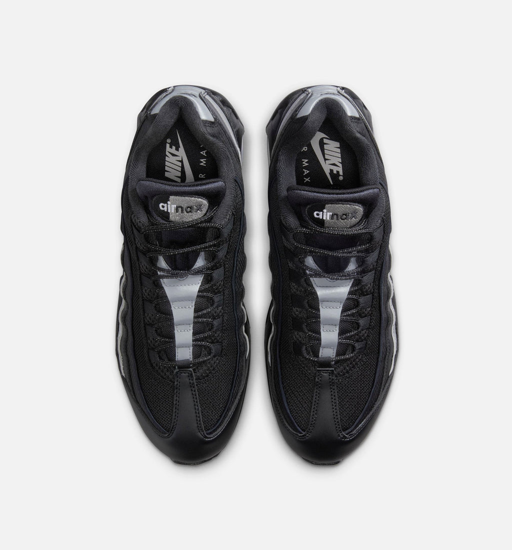 Nike Air Max 95 Big Bubble OG Men's Shoes - Black / White / Metallic Silver