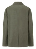 TOMBOY slub-textured blazer