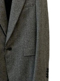 Saint Laurent checked single-breasted blazer