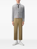 Thom Browne Milano stitch striped boxy fit cardigan