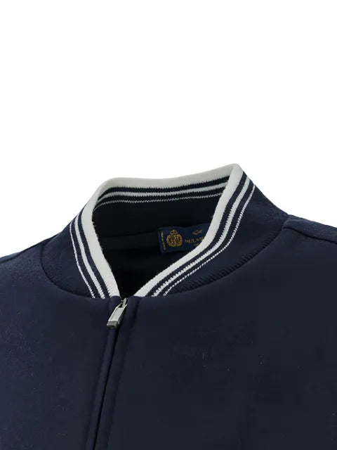Paul & Shark striped bomber jacket