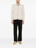 ETRO logo-embroidered button-up cardigan