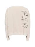 Song For The Mute distressed graphic-print sweatshirt