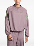 Palm Angels logo-print raglan-sleeve sweatshirt