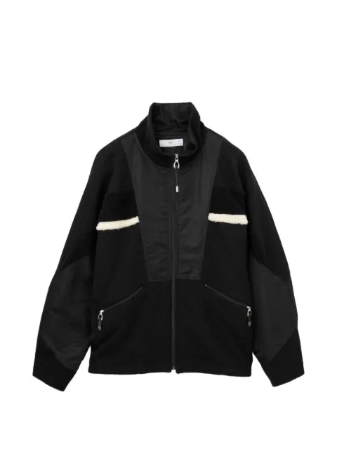 Toga panelled high-neck jacket
