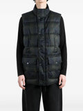 Barbour Lonnen tartan quilted gilet