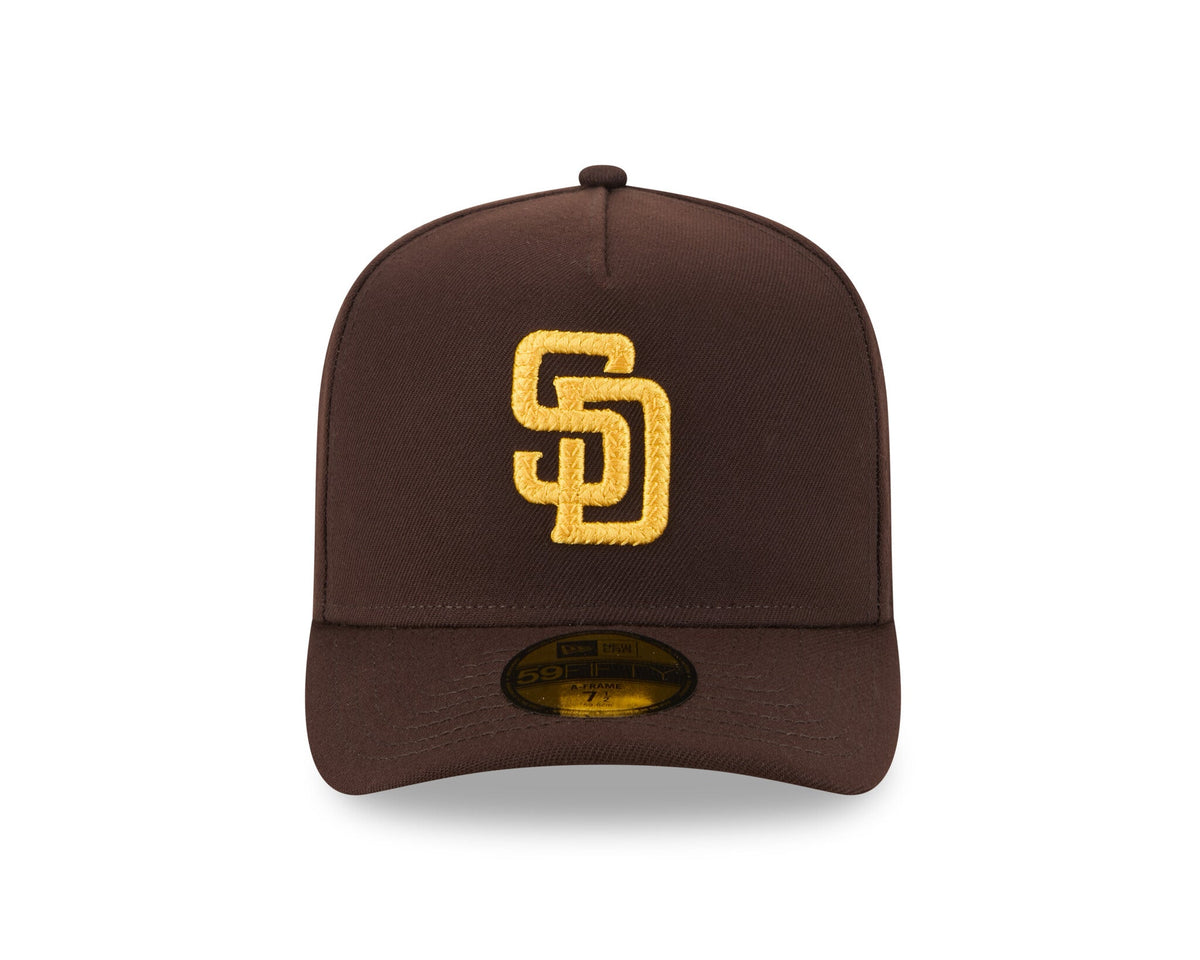 New Era San Diego Padres Script Safety Pin Fitted