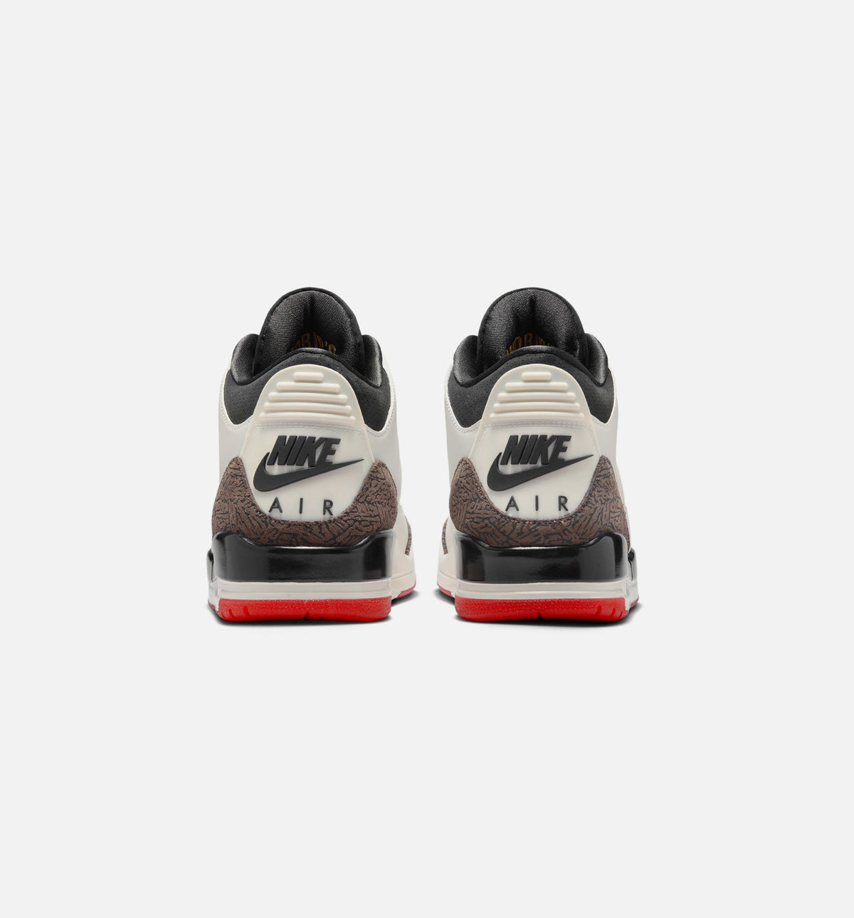 Air Jordan 3 Retro Sail University Red Men's Lifestyle Shoes - Sail/Black/University Red/Pale Ivory