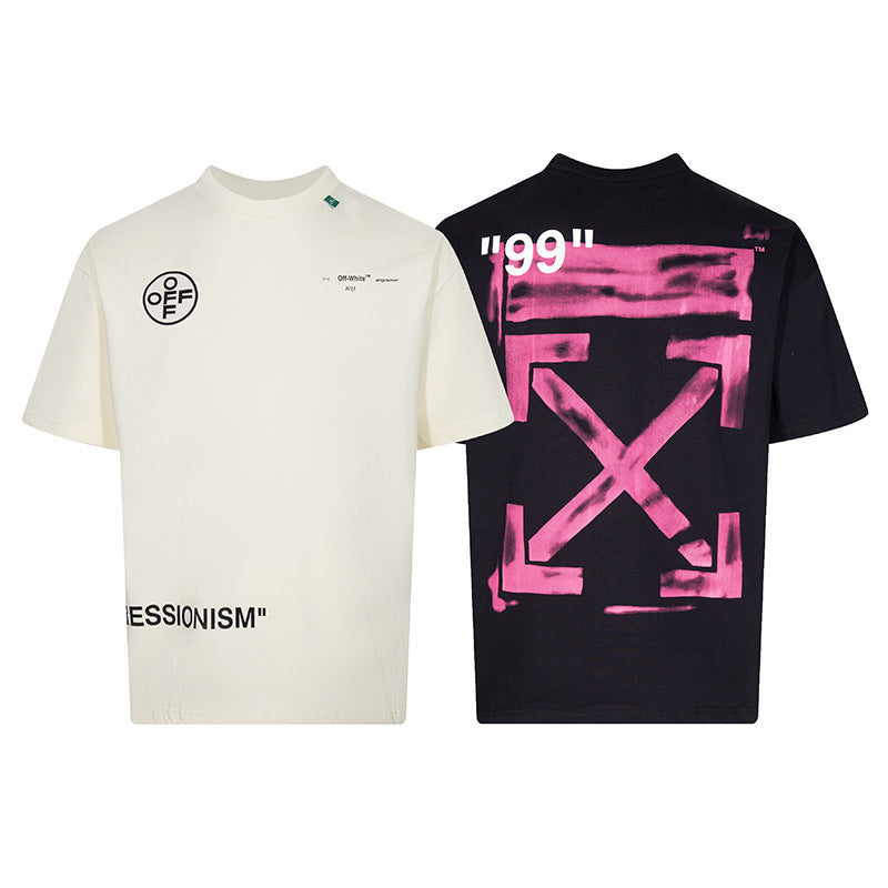 Off-White Arrow Graphic Short Sleeve Crewneck T-Shirt