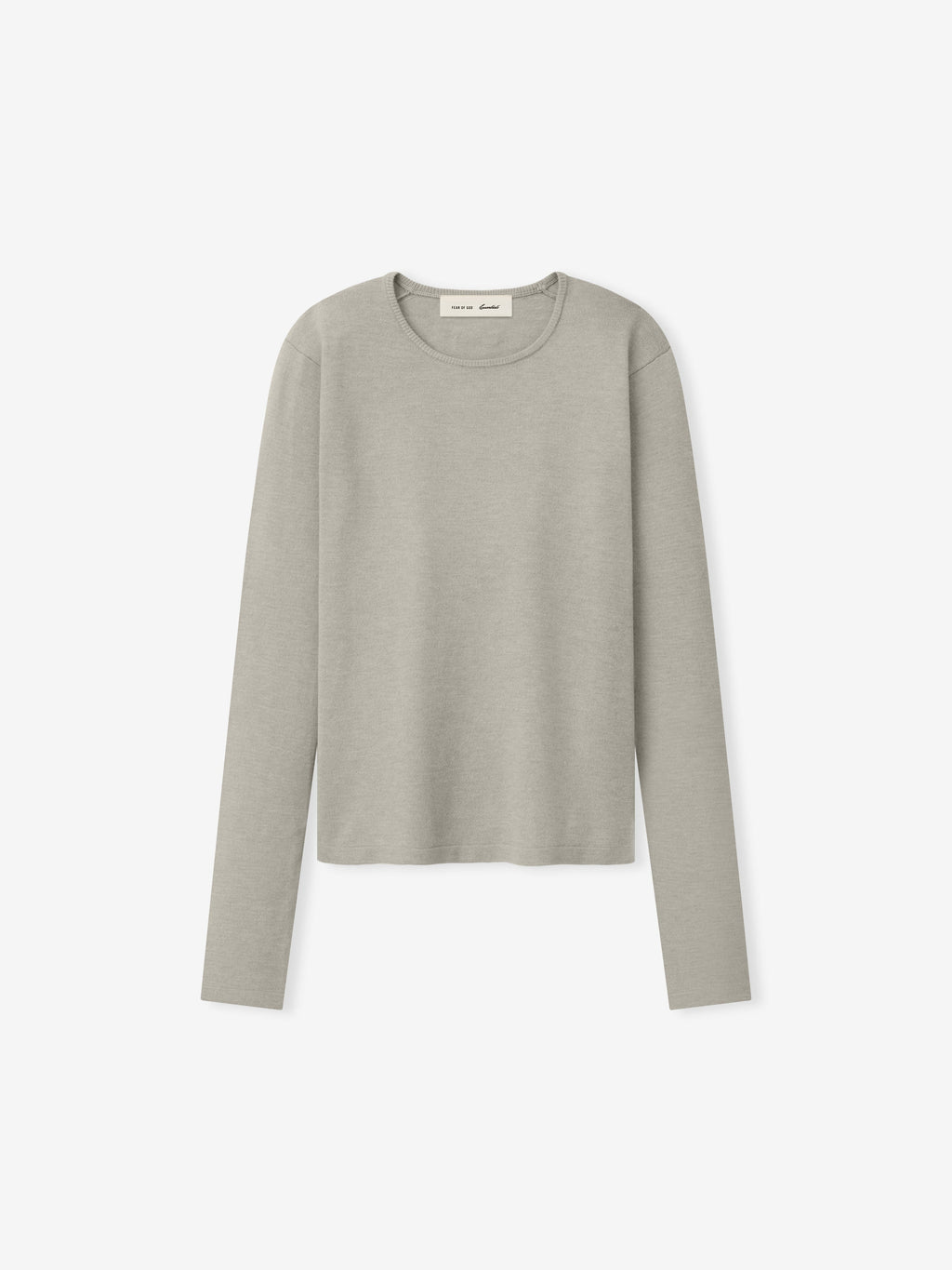 Womens Soft Knit Slim Longsleeve