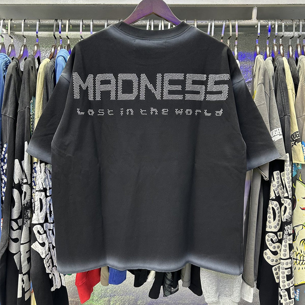 MAJESTIK Carnival Graphic Cropped T-Shirt