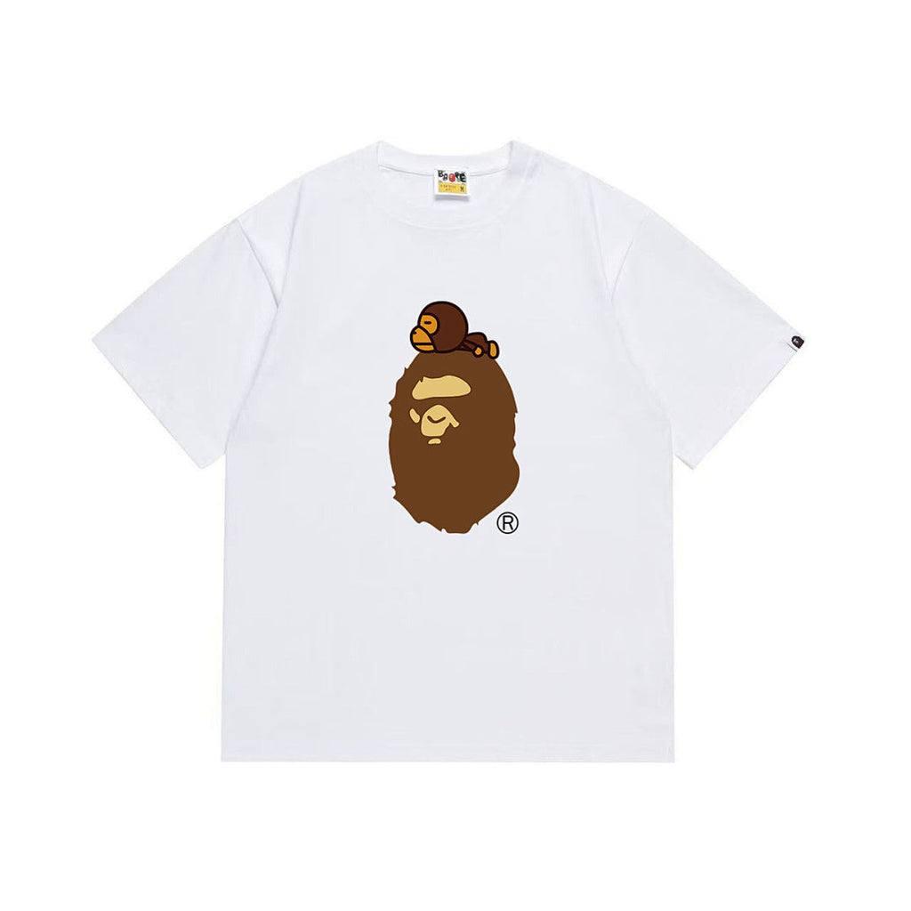 BAPE Ape Head Graphic Streetwear T-Shirt