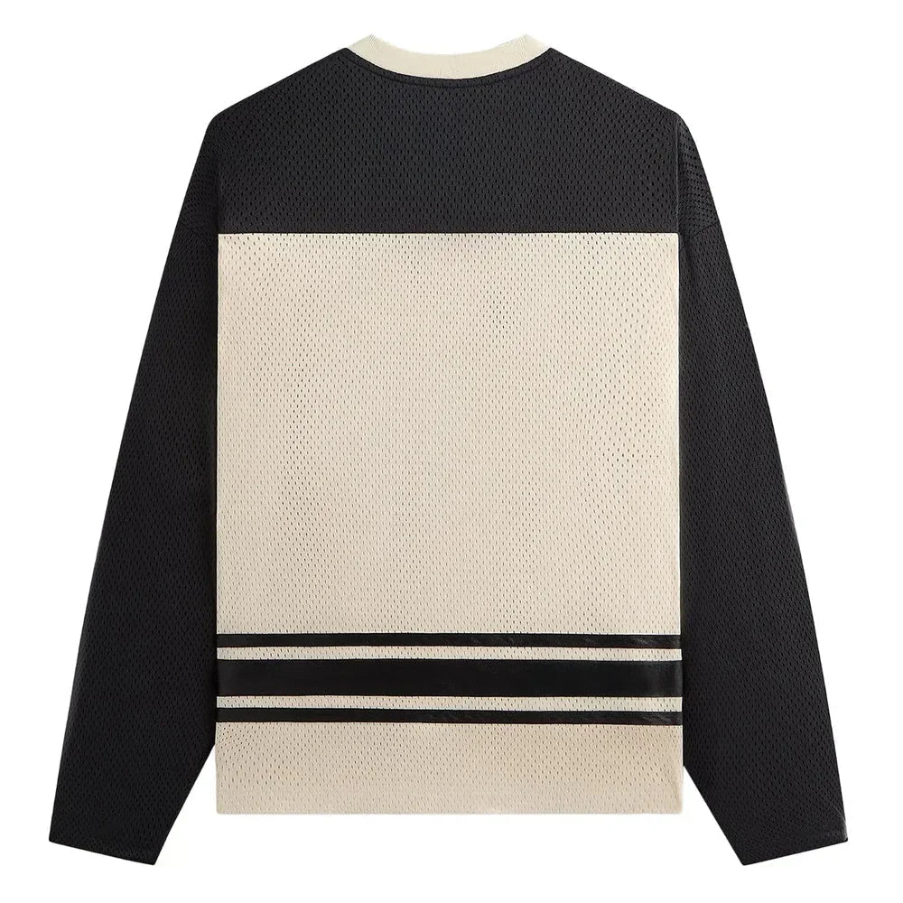 Kith Malik Long-Sleeve Mesh Jersey Sandrift