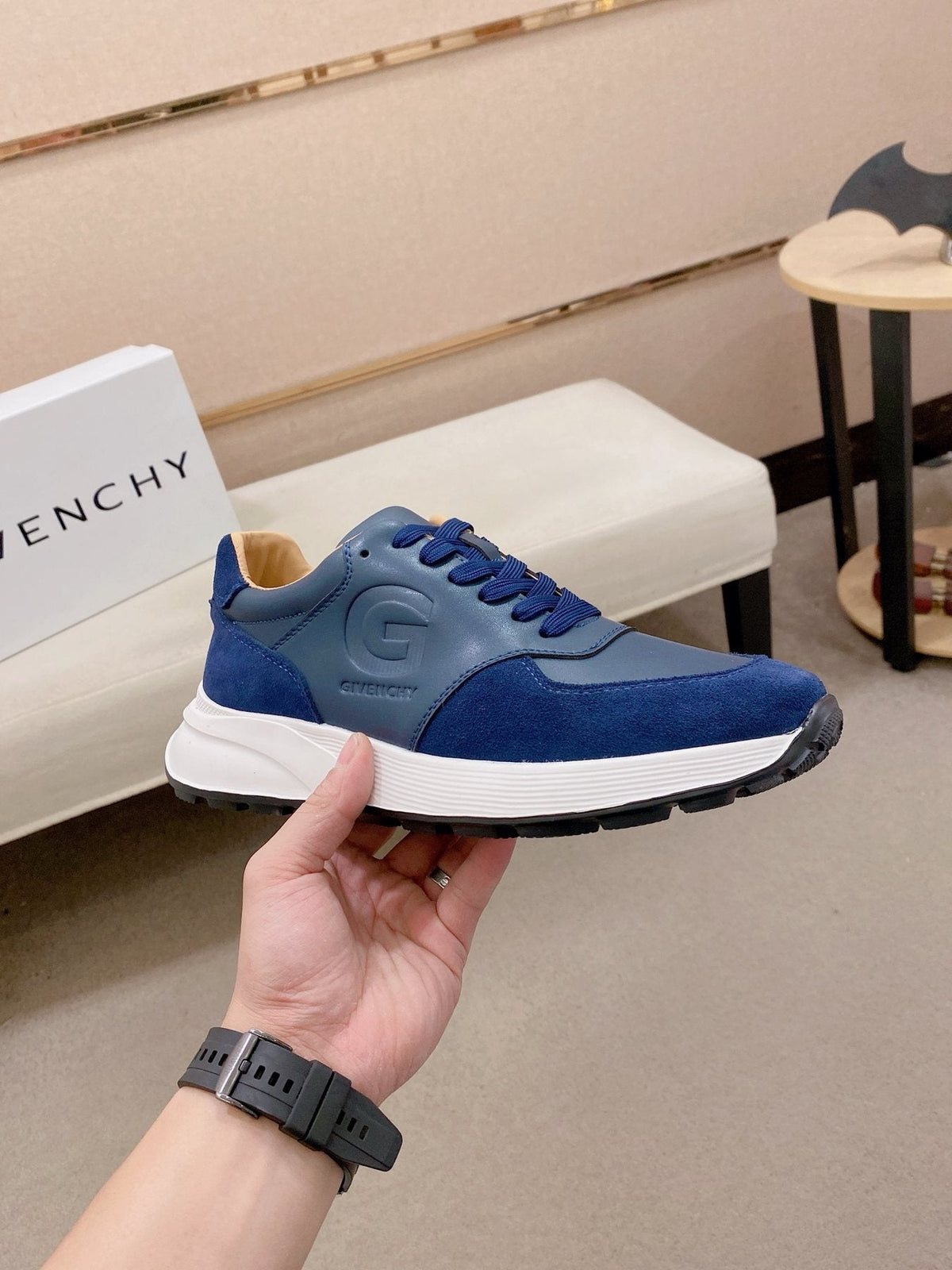 Givenchy Low-Top Lace-Up Sneakers